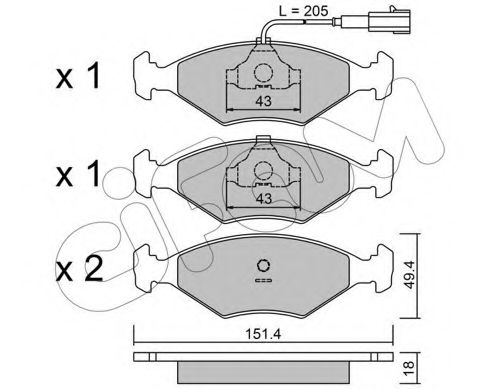 CIFAM 822-057-4