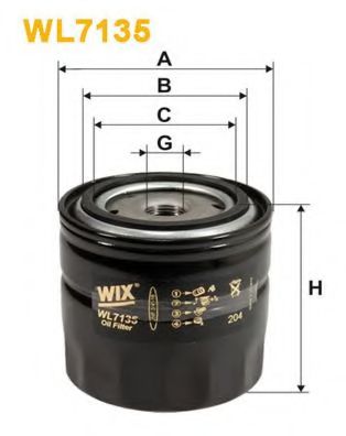 WIX FILTERS WL7135