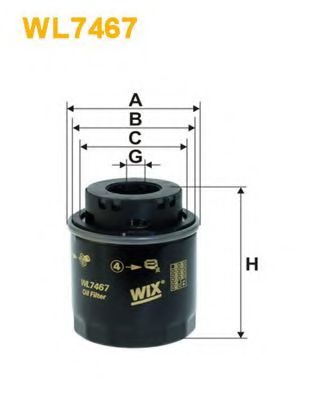 WIX FILTERS WL7467