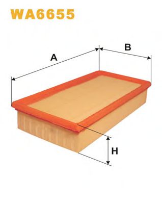 WIX FILTERS WA6655