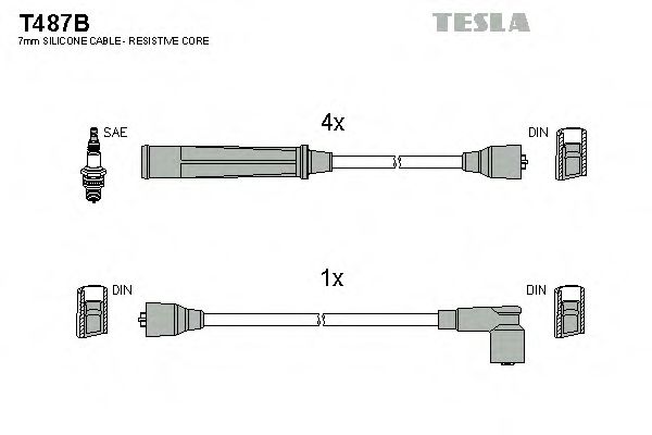 TESLA T487B