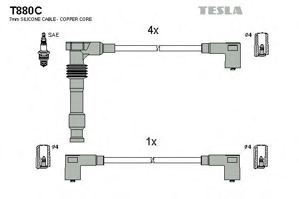 TESLA T880C