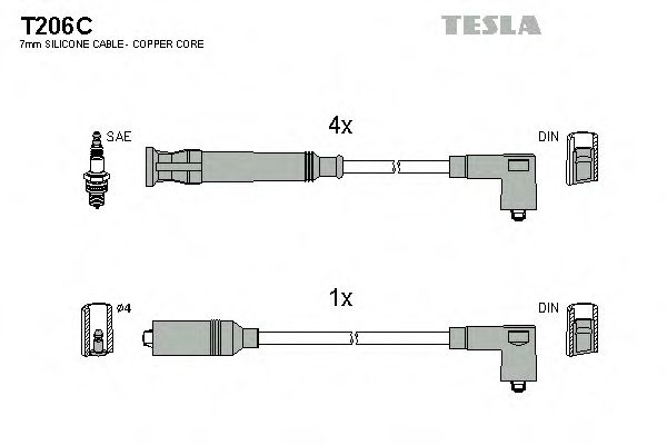 TESLA T206C