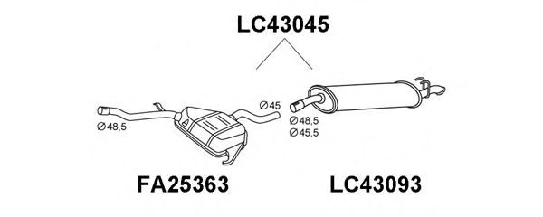 VENEPORTE LC43045