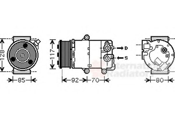 VAN WEZEL 1800K415