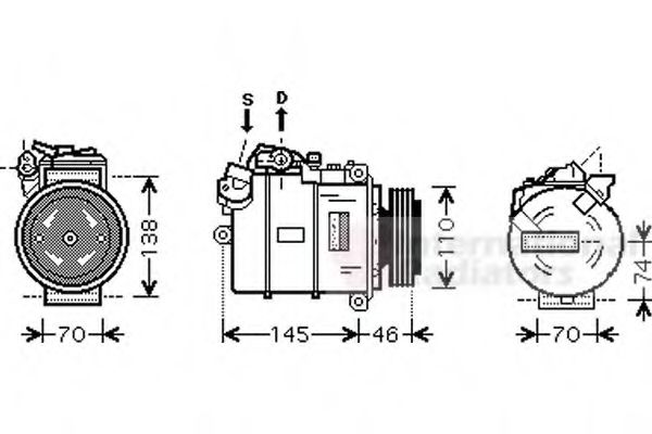 VAN WEZEL 0600K318