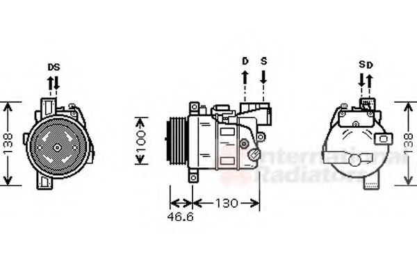 VAN WEZEL 0600K319