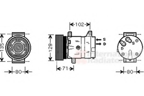 VAN WEZEL 4300K367