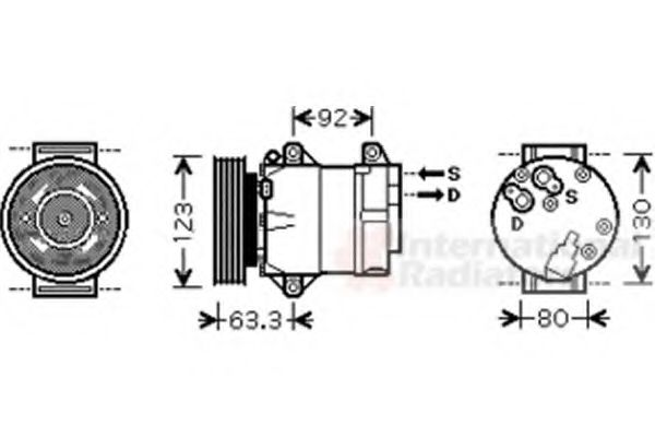 VAN WEZEL 4300K369