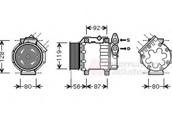 VAN WEZEL 1800K431