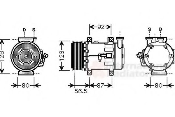 VAN WEZEL 1800K432