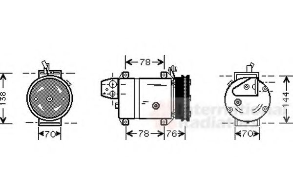 VAN WEZEL 8300K108