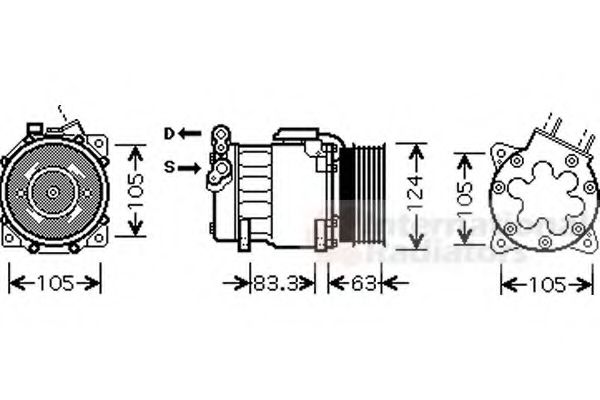 VAN WEZEL 4000K306