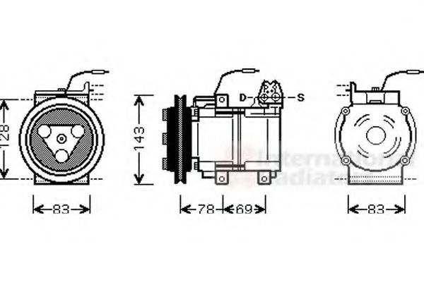 VAN WEZEL 8200K124