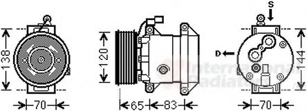 VAN WEZEL 8100K095