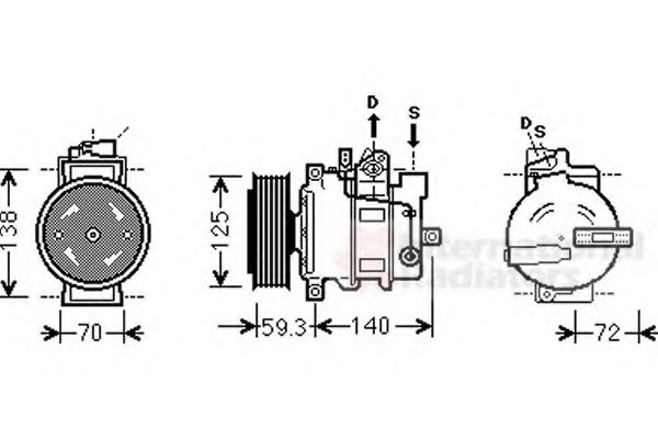 VAN WEZEL 0300K313