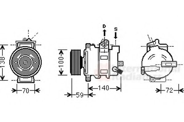 VAN WEZEL 0300K314