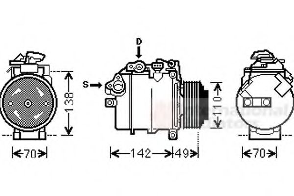 VAN WEZEL 0600K387