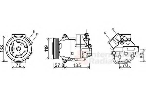 VAN WEZEL 3700K497