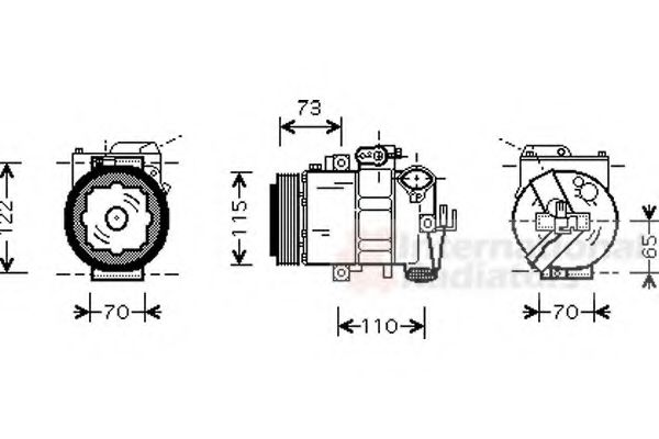 VAN WEZEL 7600K018