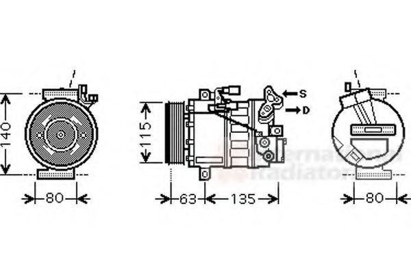 VAN WEZEL 1300K336