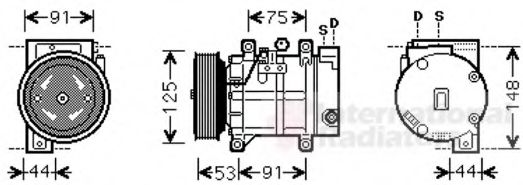 VAN WEZEL 1300K259