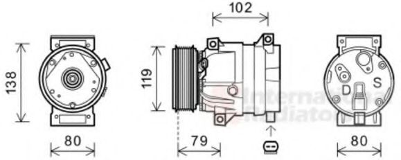 VAN WEZEL 4300K474