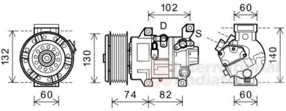 VAN WEZEL 5300K607