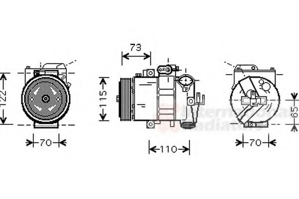 VAN WEZEL 5800K240