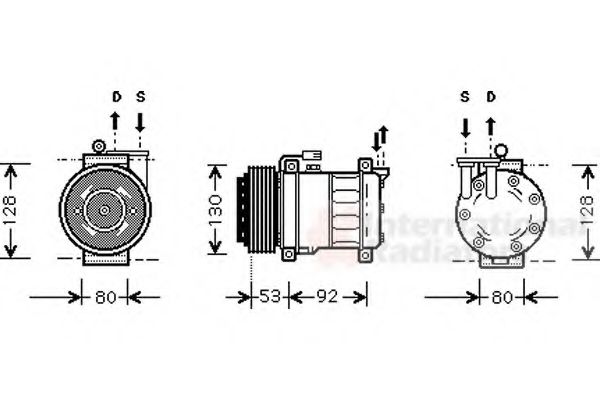 VAN WEZEL 0100K009