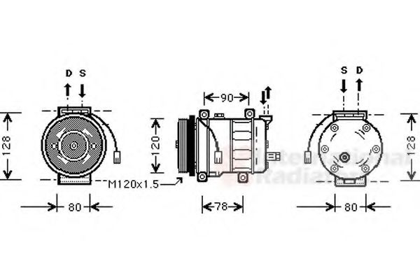 VAN WEZEL 0100K010