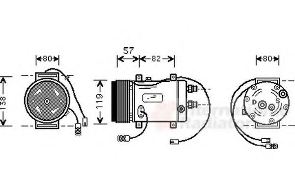 VAN WEZEL 0300K008