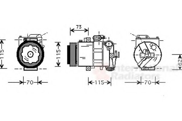 VAN WEZEL 0300K014