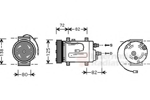 VAN WEZEL 0300K178