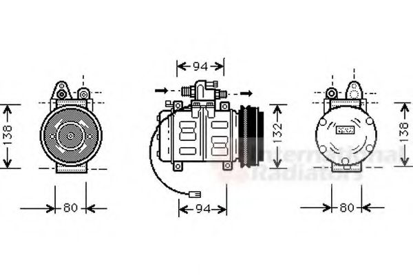 VAN WEZEL 0300K180