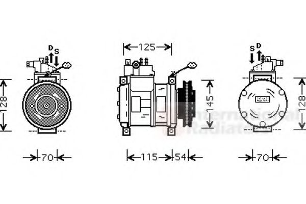 VAN WEZEL 0700K074