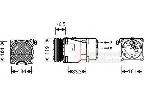 VAN WEZEL 0900K201