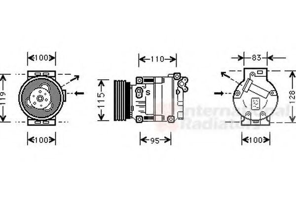 VAN WEZEL 1700K033