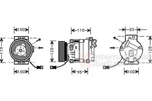 VAN WEZEL 1700K034