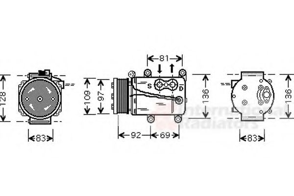 VAN WEZEL 1800K171