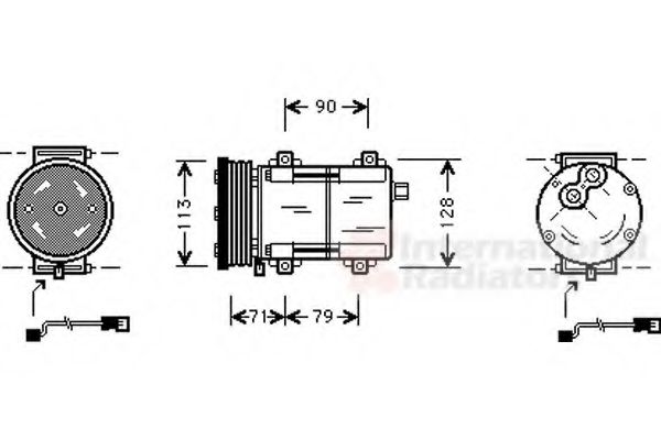 VAN WEZEL 1800K284