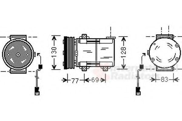 VAN WEZEL 1800K289