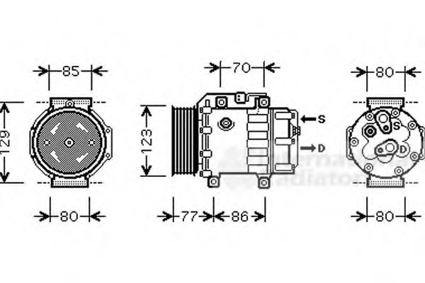 VAN WEZEL 1800K378