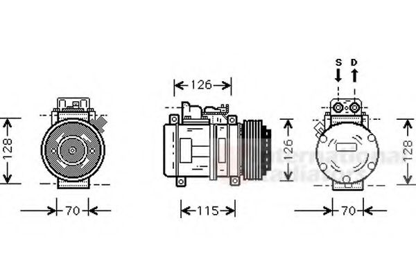 VAN WEZEL 3000K087