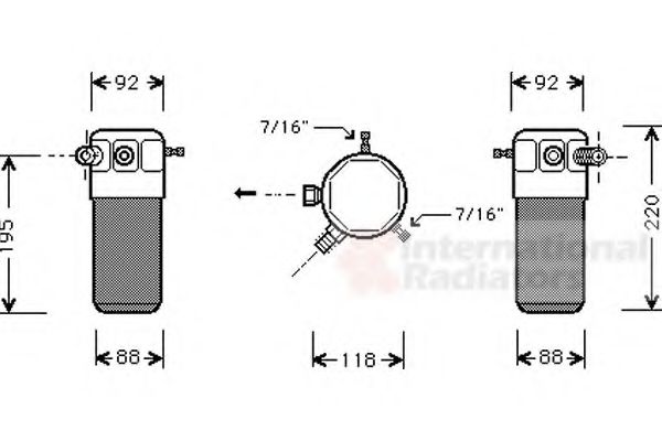 VAN WEZEL 3700D118