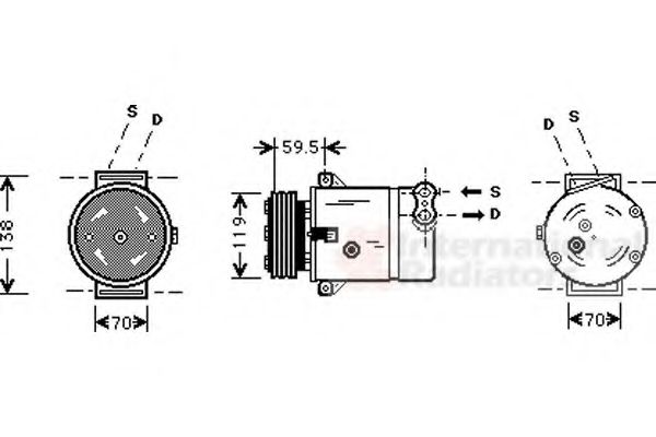 VAN WEZEL 3700K273