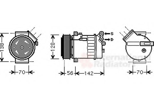 VAN WEZEL 3700K313