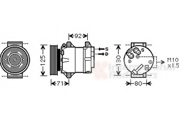 VAN WEZEL 4300K103