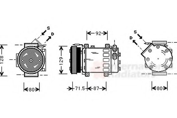 VAN WEZEL 4300K281