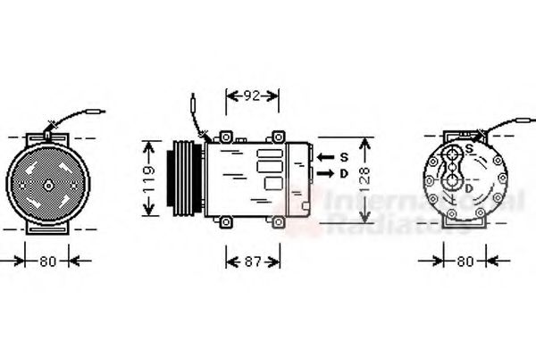 VAN WEZEL 4300K283